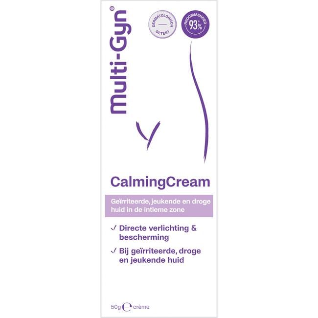 Multi-Gyn CalmingCream bij geïrriteerde intieme huid 50 gram