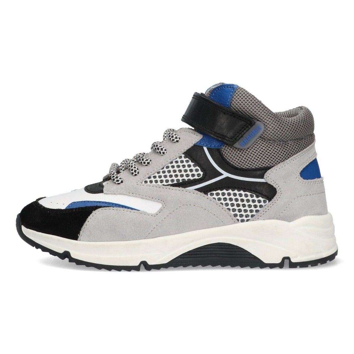 Fabio Flow - Hoge Sneakers Braqeez Blauw
