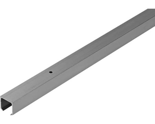TopLine 8/8g schroefprofiel, 2000 mm, zilver geanodiseerd aluminium