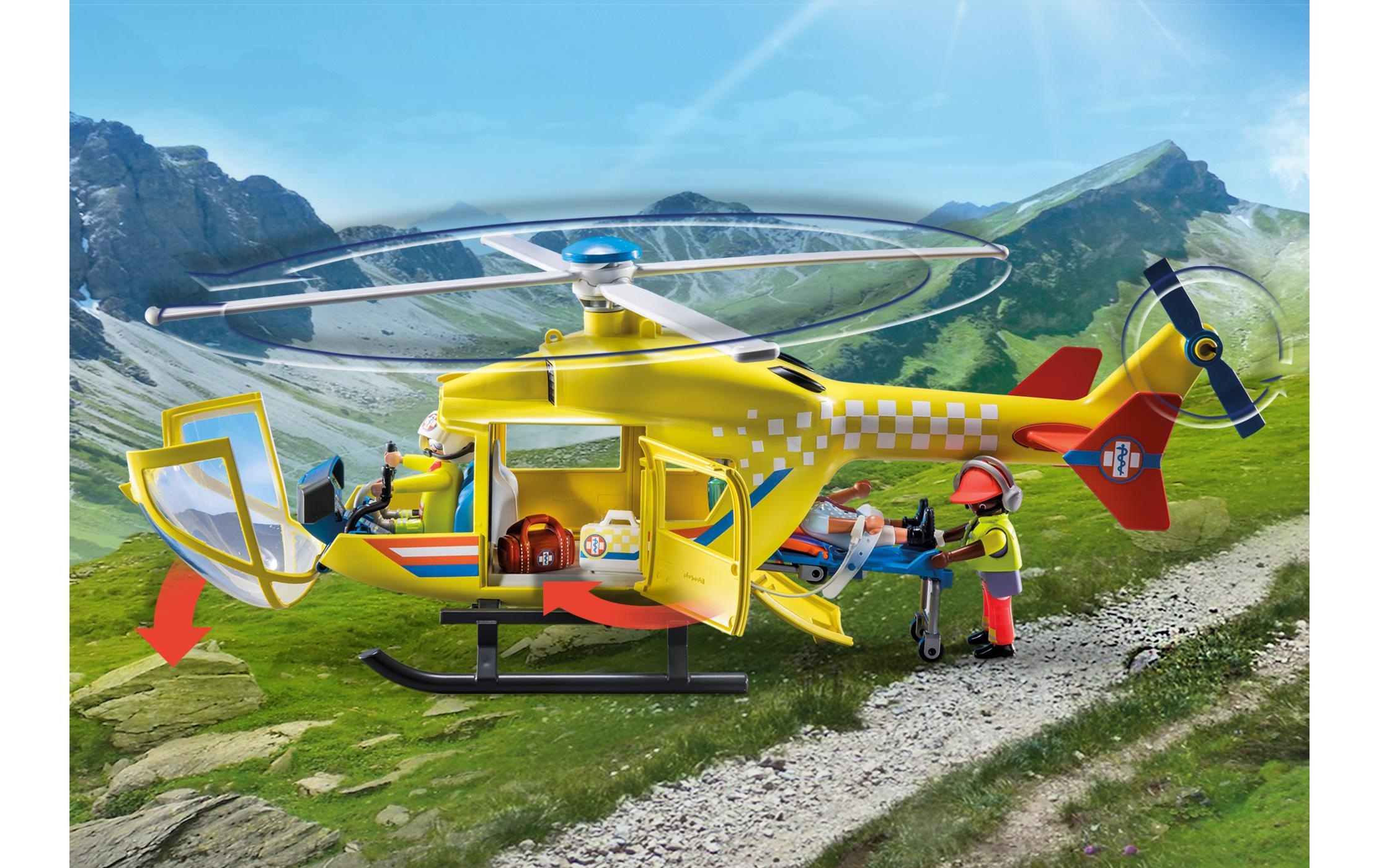 Playmobil® Spielbausteine »City Life Rettungshelikopter 71203«