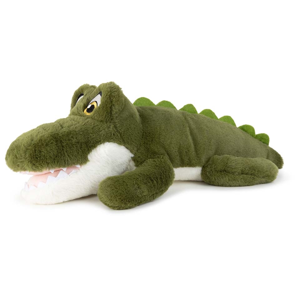 Heppy Planet knuffel krokodil 40cm groen