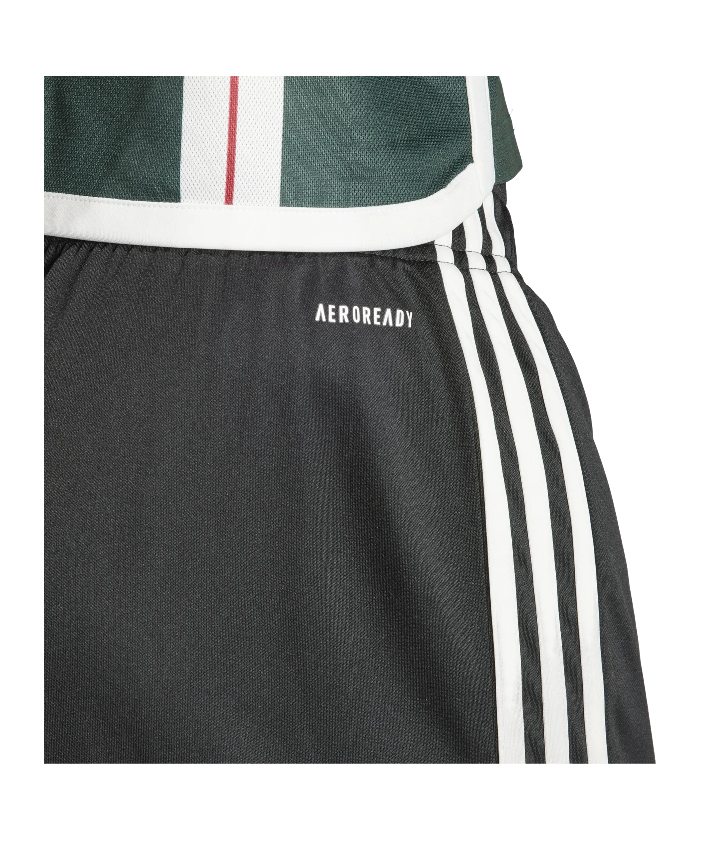 adidas Manchester United Short Away 2023/2024 Schwarz