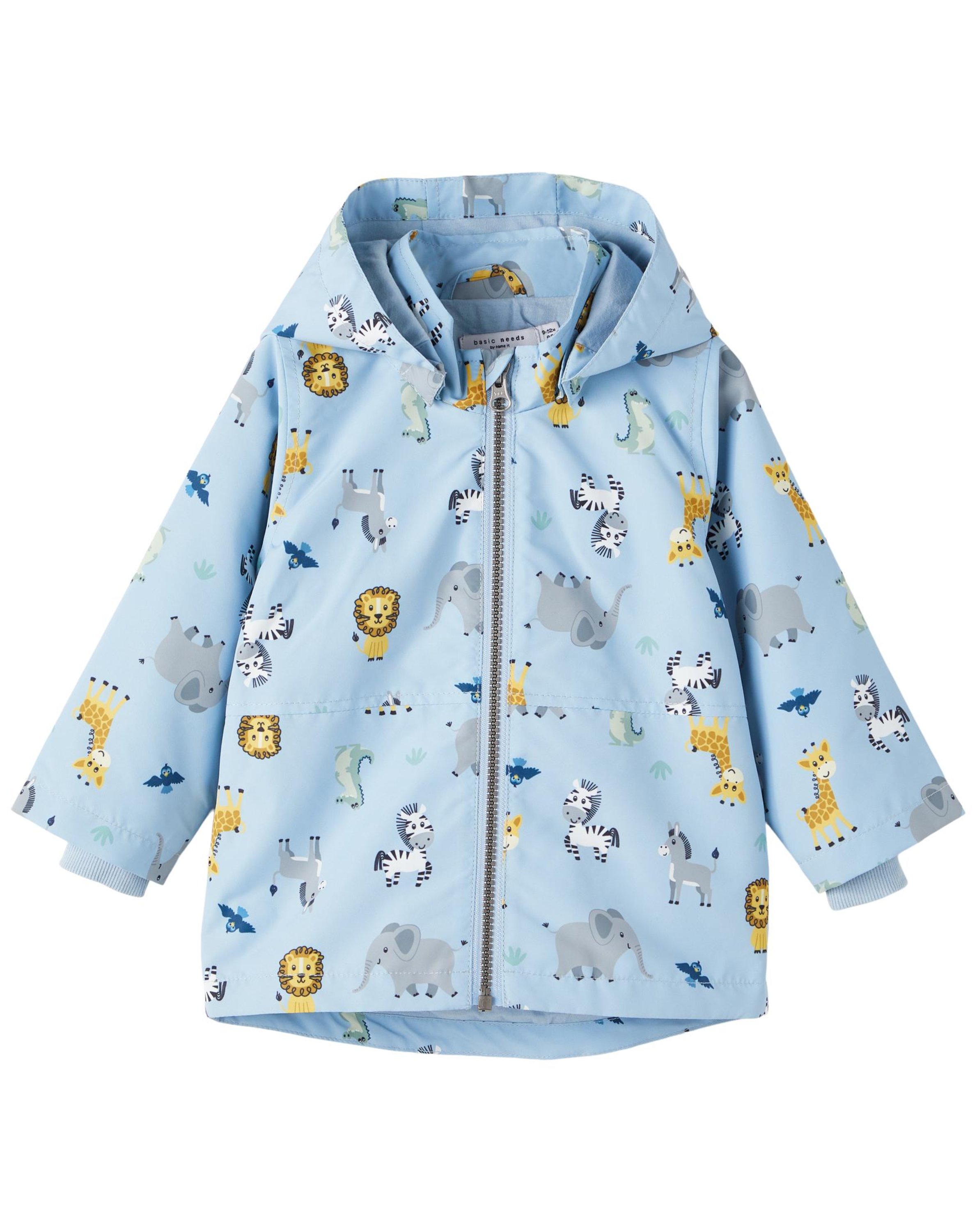 Jacke NBMMAX SAFARI ANIMALS in blue fog