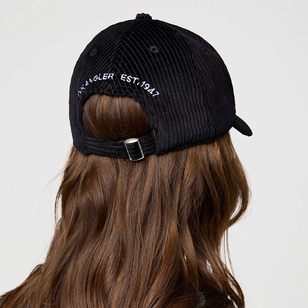 Wrangler Corduroy Cap Black