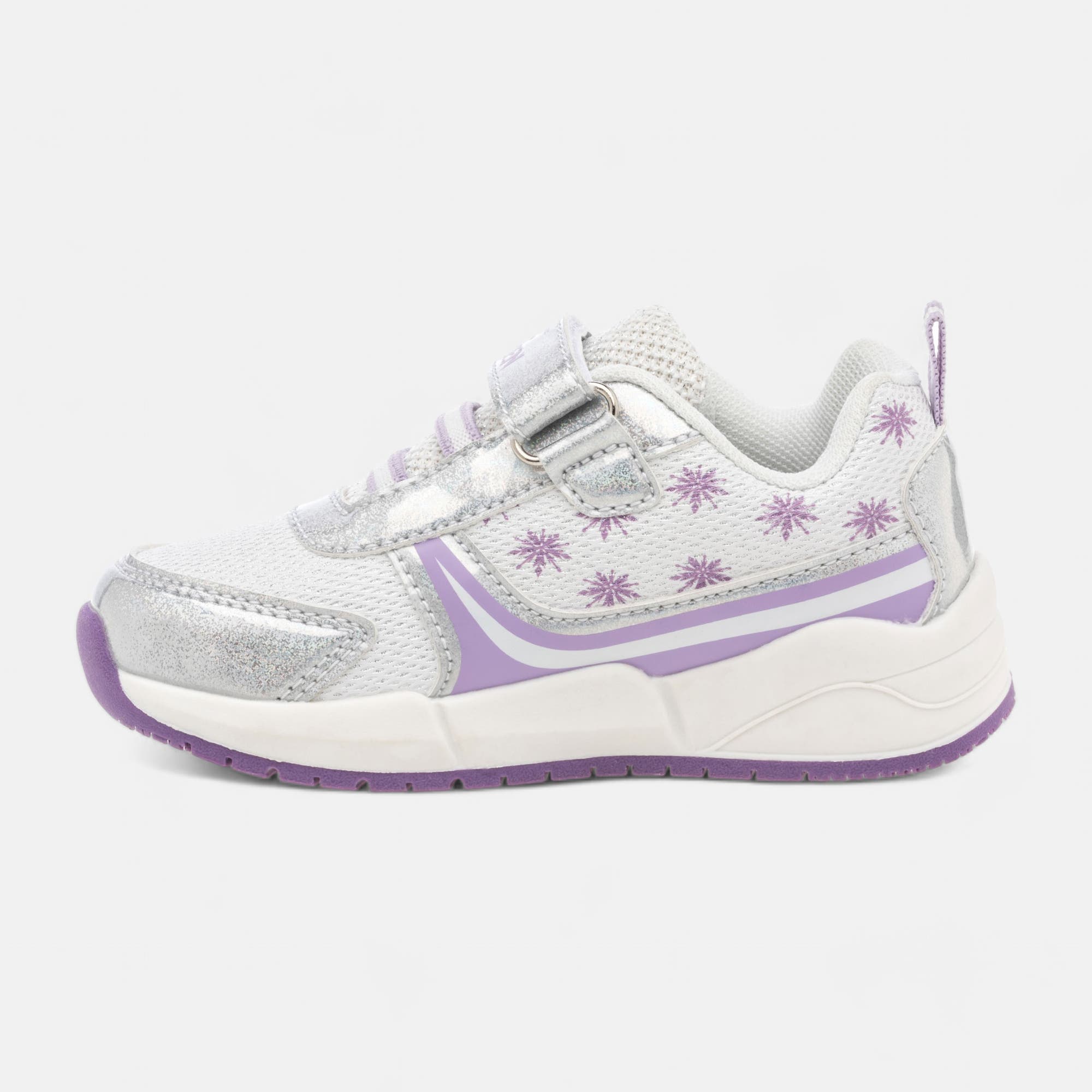 Baskets Fille argent
