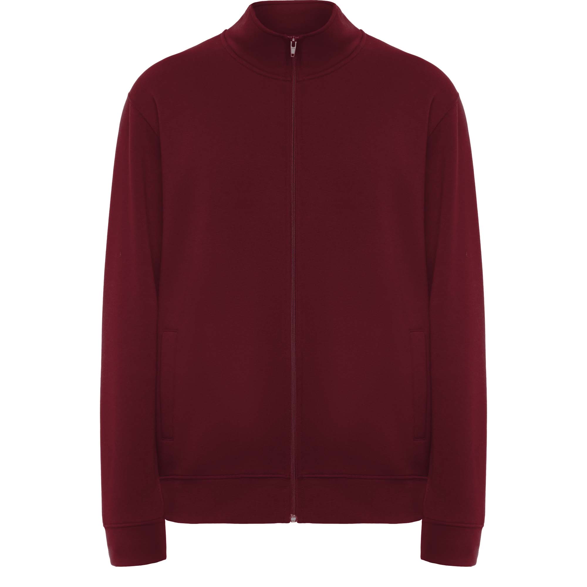 Roly CQ6439 - ULAN Sweat  avec encolure montante et zip au ton