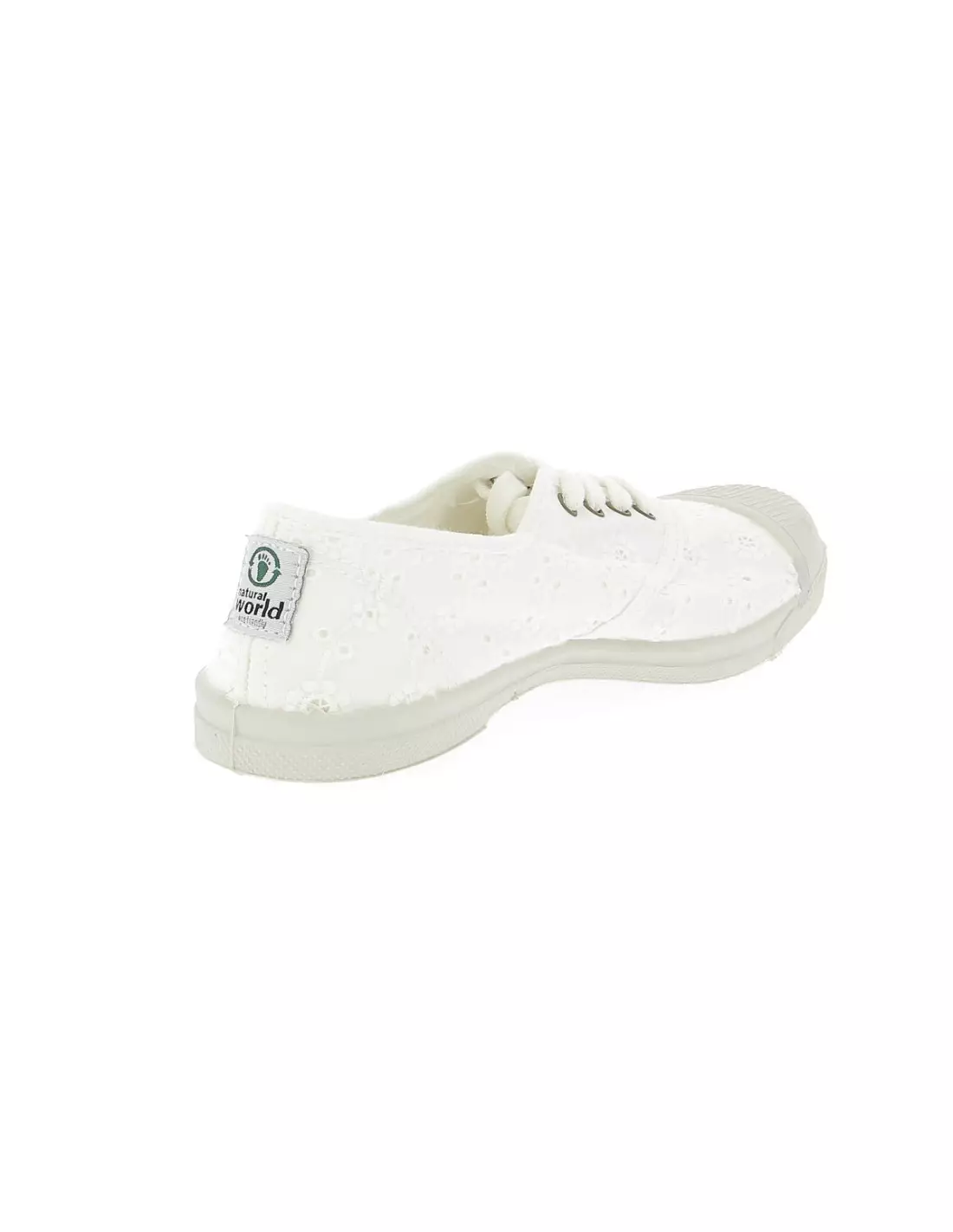 NATURAL WORLD NAT 120 - Baskets Blancdentelle