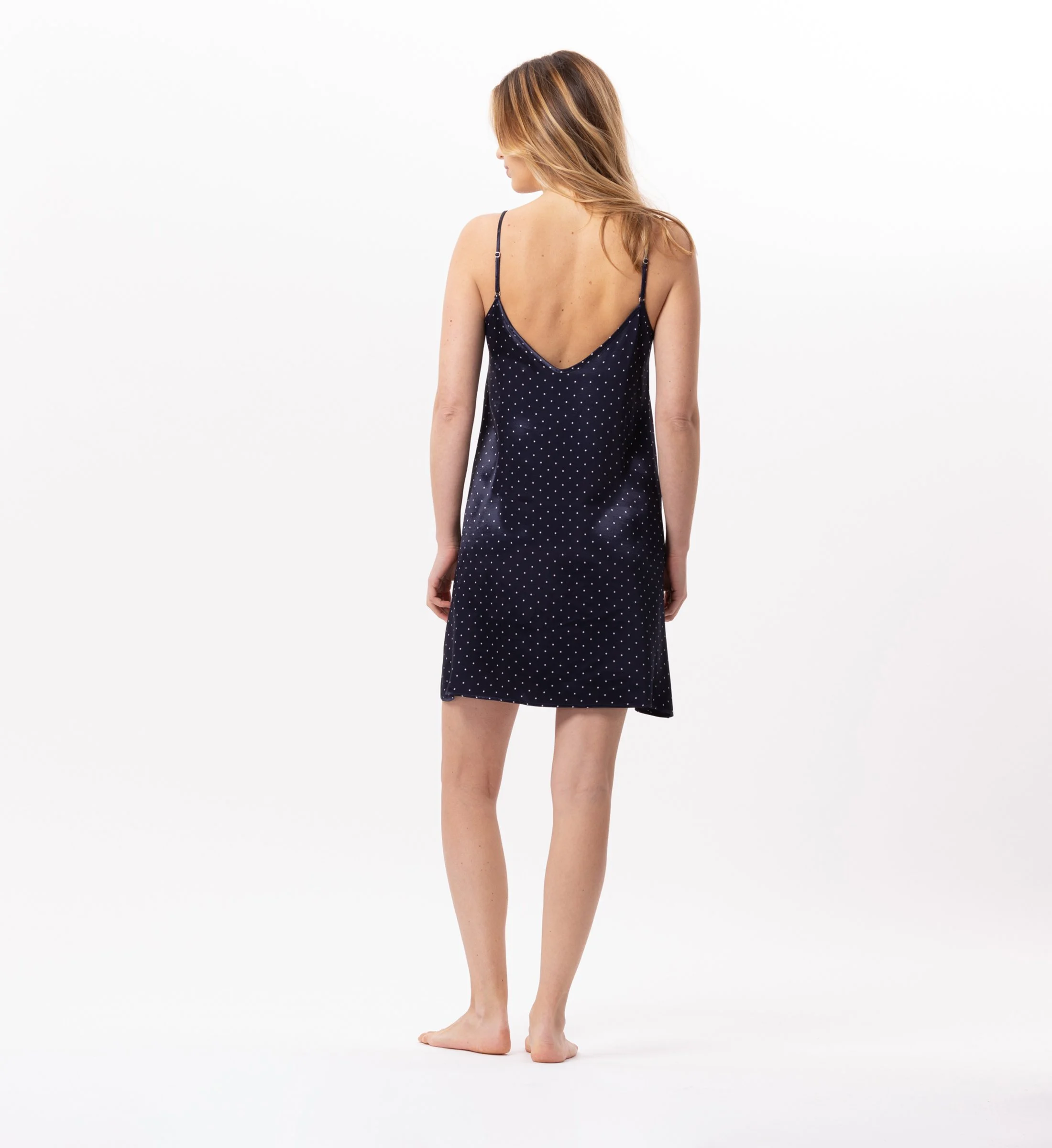 Nuisette en viscose | Bleu