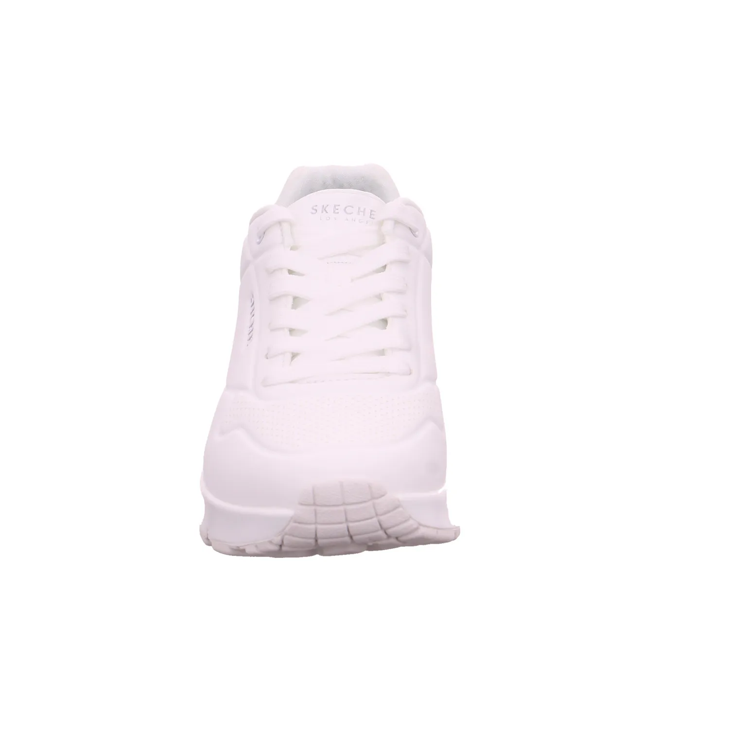 SKECHERS Halbschuhe Sneaker Weiss Lederimitat