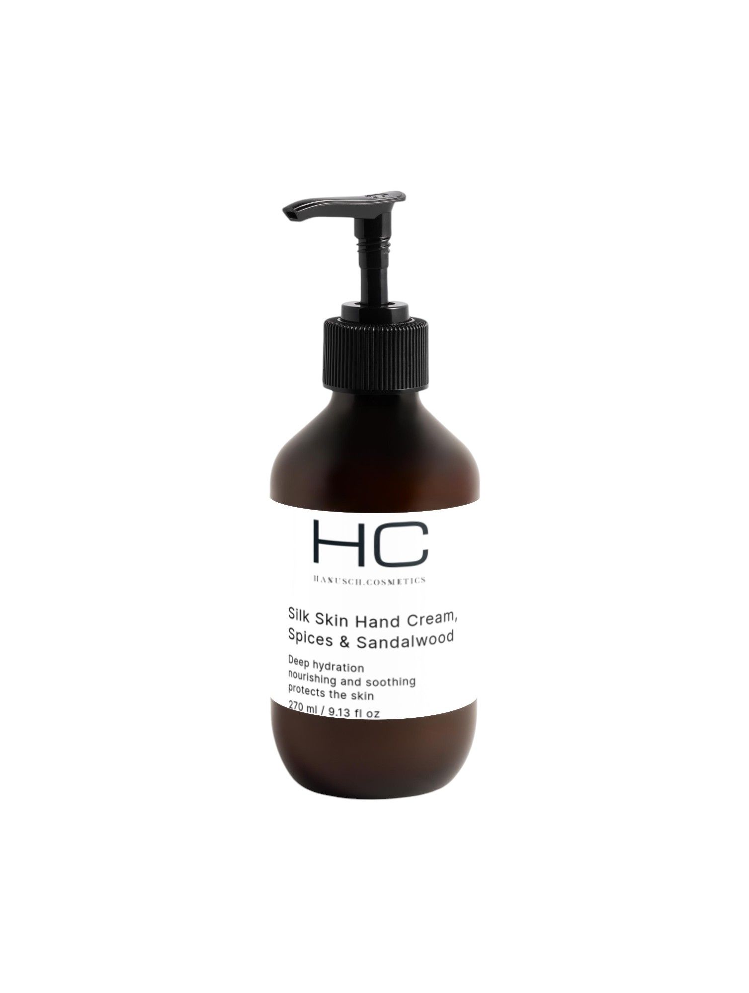 hanusch.cosmetics Silk Skin Hand Cream, Spices & Sandalwood