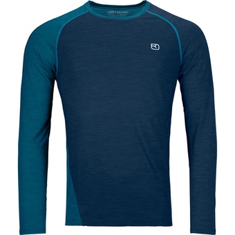 Ortovox 120 Cool Tec Fast Upward Langarmshirt Deep Ocean Herren