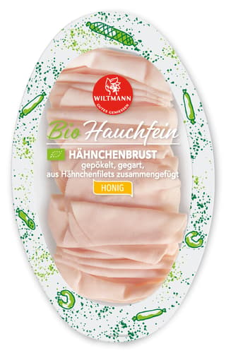 Wiltmann BIO Hähnchenbrust hauchfein Honig