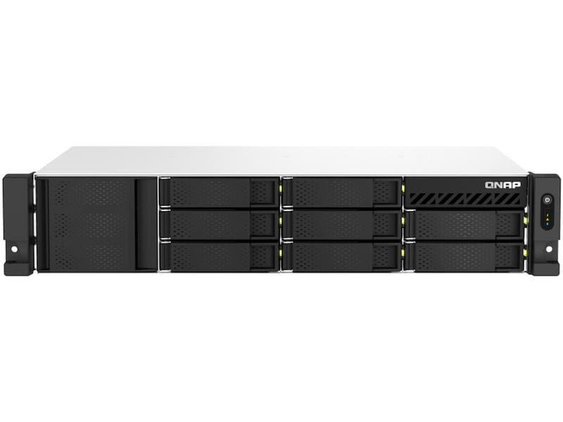 QNAP NAS TS-873AeU-RP 8-bay Rackmount-NAS mit 8 Einschüben, unterstützt duale 2.5GbE/-Konnektivität