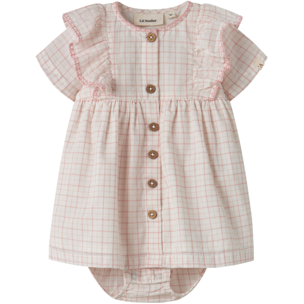 Køb Lil'Atelier Coconut Milk Nbfhedda Ss Loose Body Kjole Lil