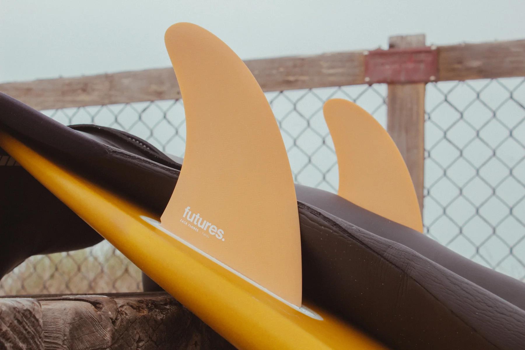 Futures Zack Flores Fiberglass - Orange - Twin