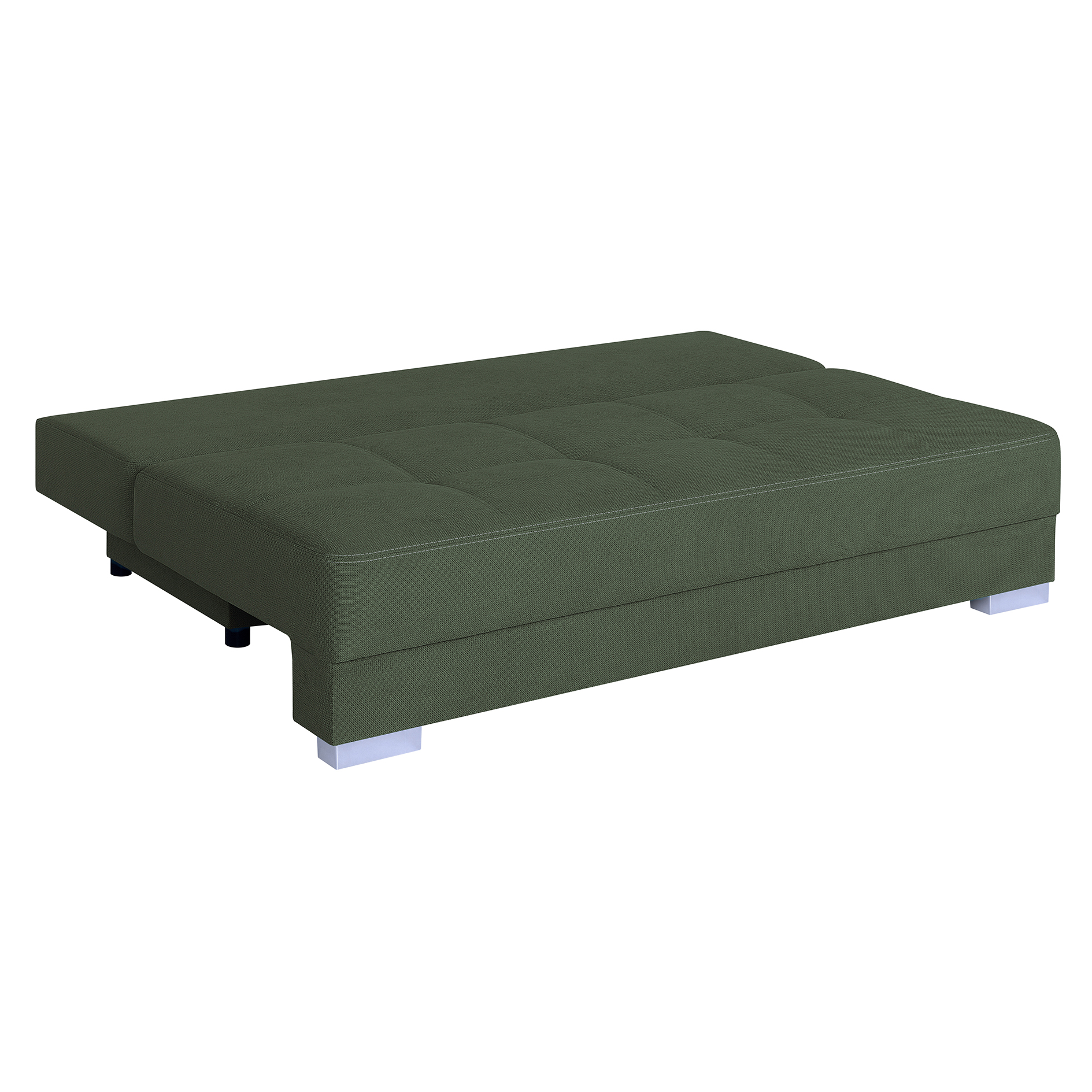 Schlafsofa - wintermoos - mit Staukasten - Dauerschläfer