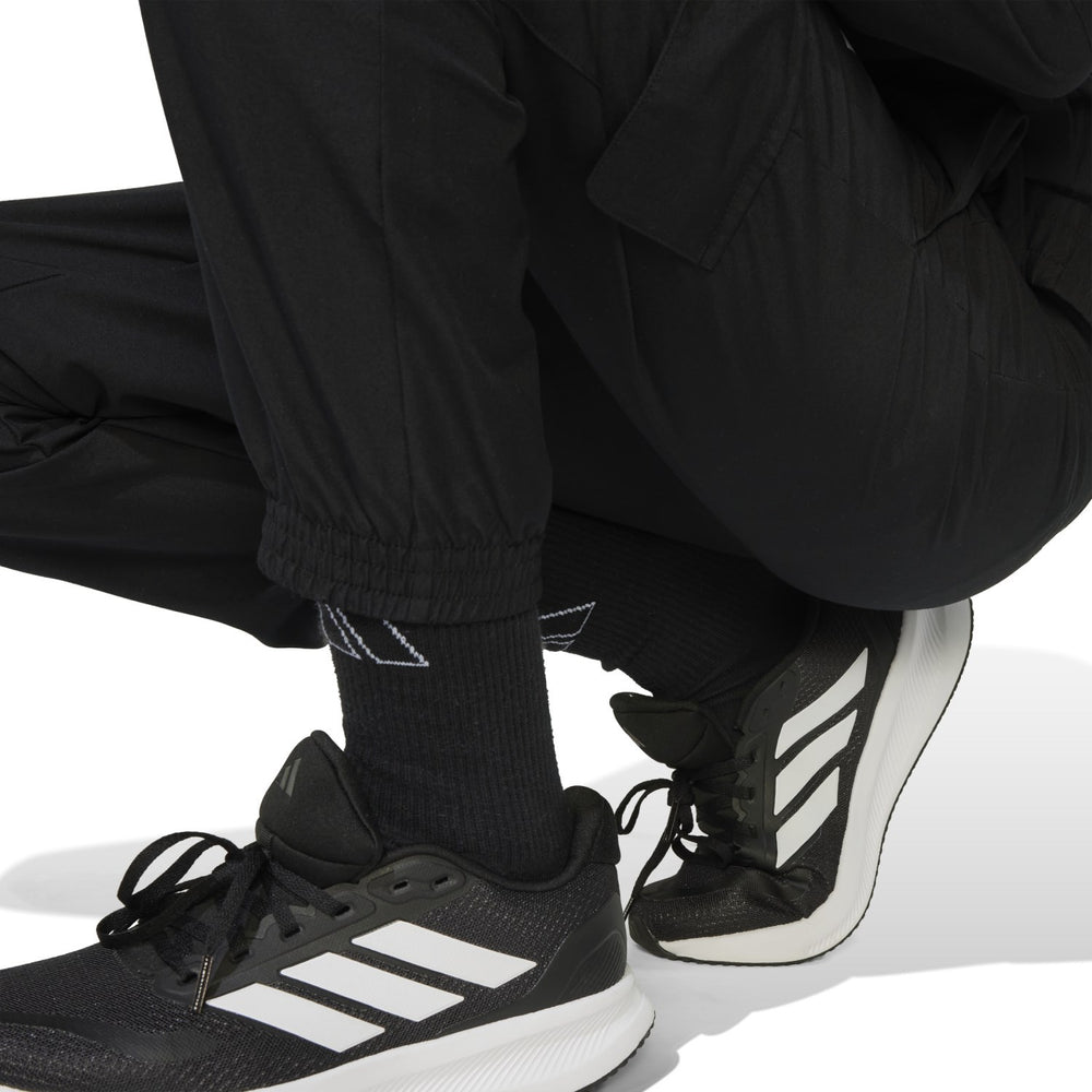 Køb adidas Originals Black/White J Wv Cargo Tracksuit