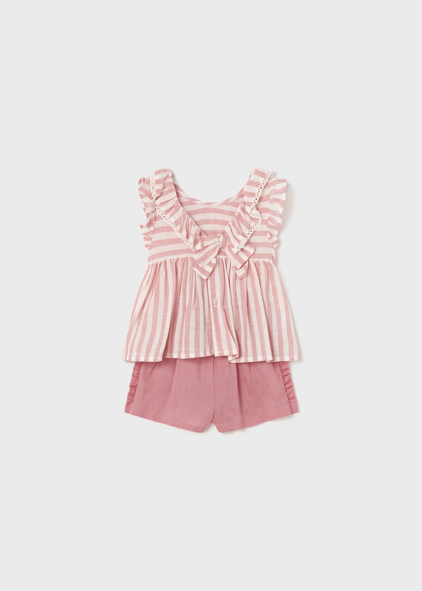 Conjunto de 2 peças com blusa estampada para bebê