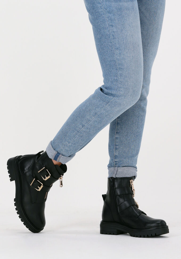 OMODA zwarte omoda biker boots lpmonk-01