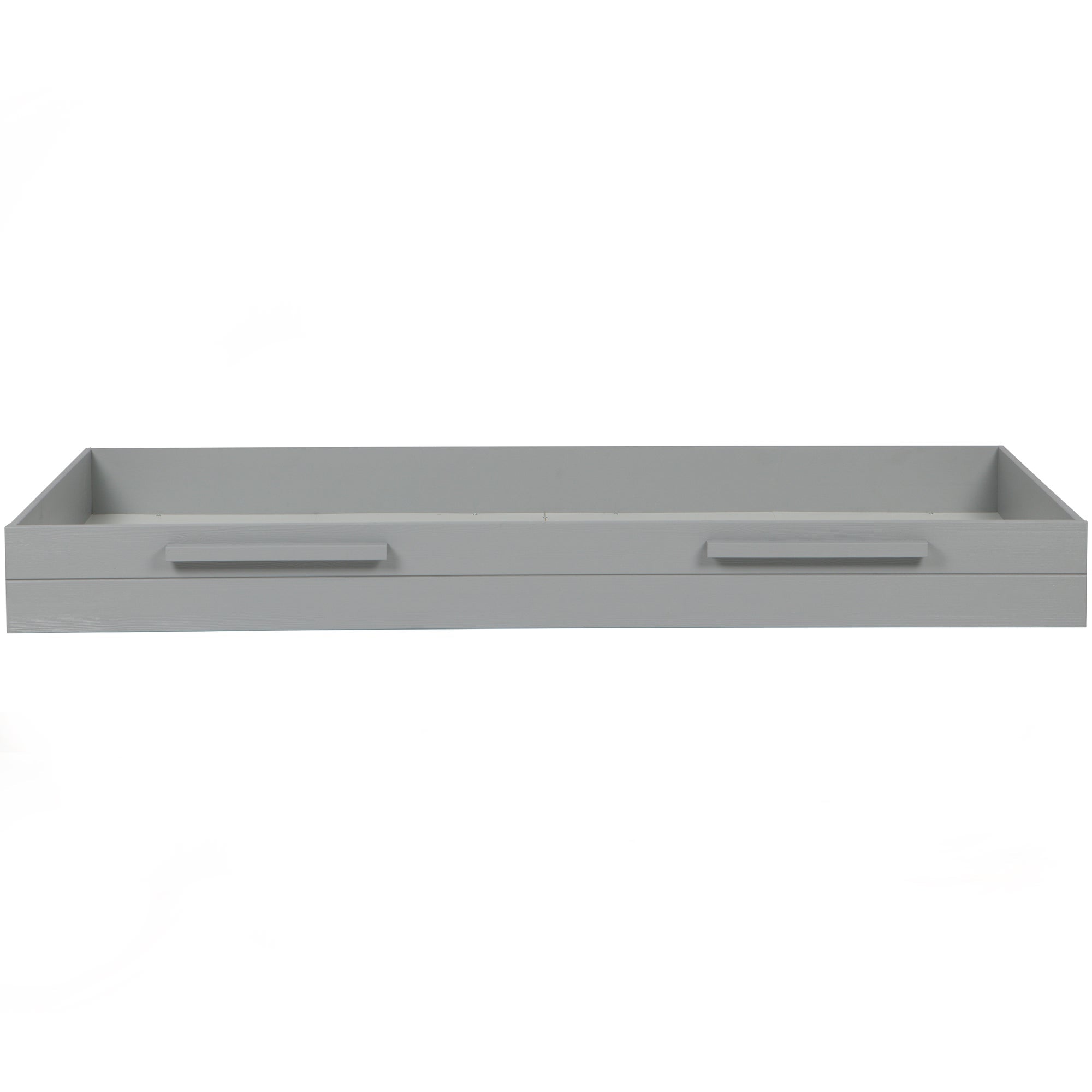 WOOOD Dennis Bed Incl. Lade|Lattenrol - Betongrijs - 53x219x95
