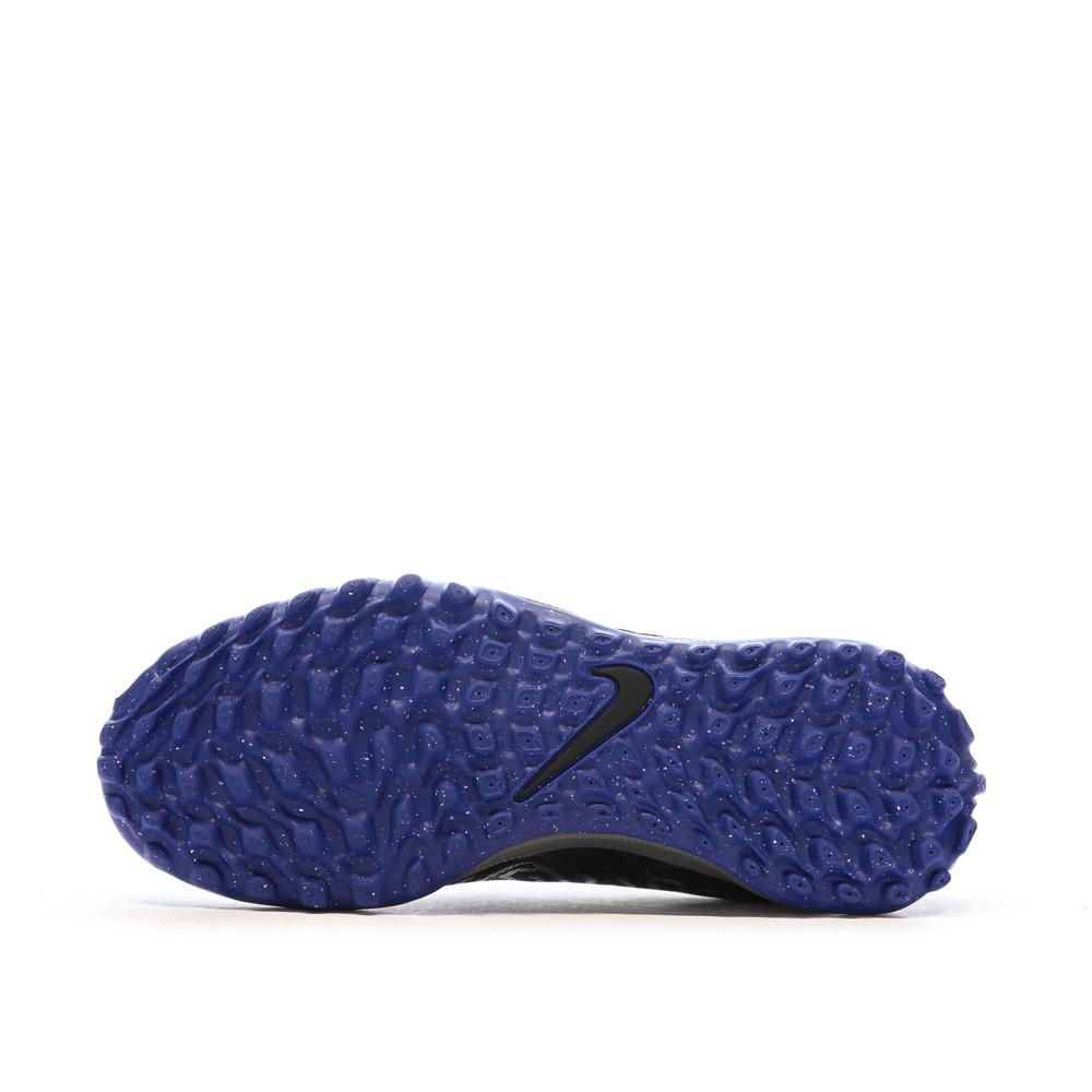 Nike Chaussures de Foot Noir/Bleu Junior Nike Phantom GX Academy TF