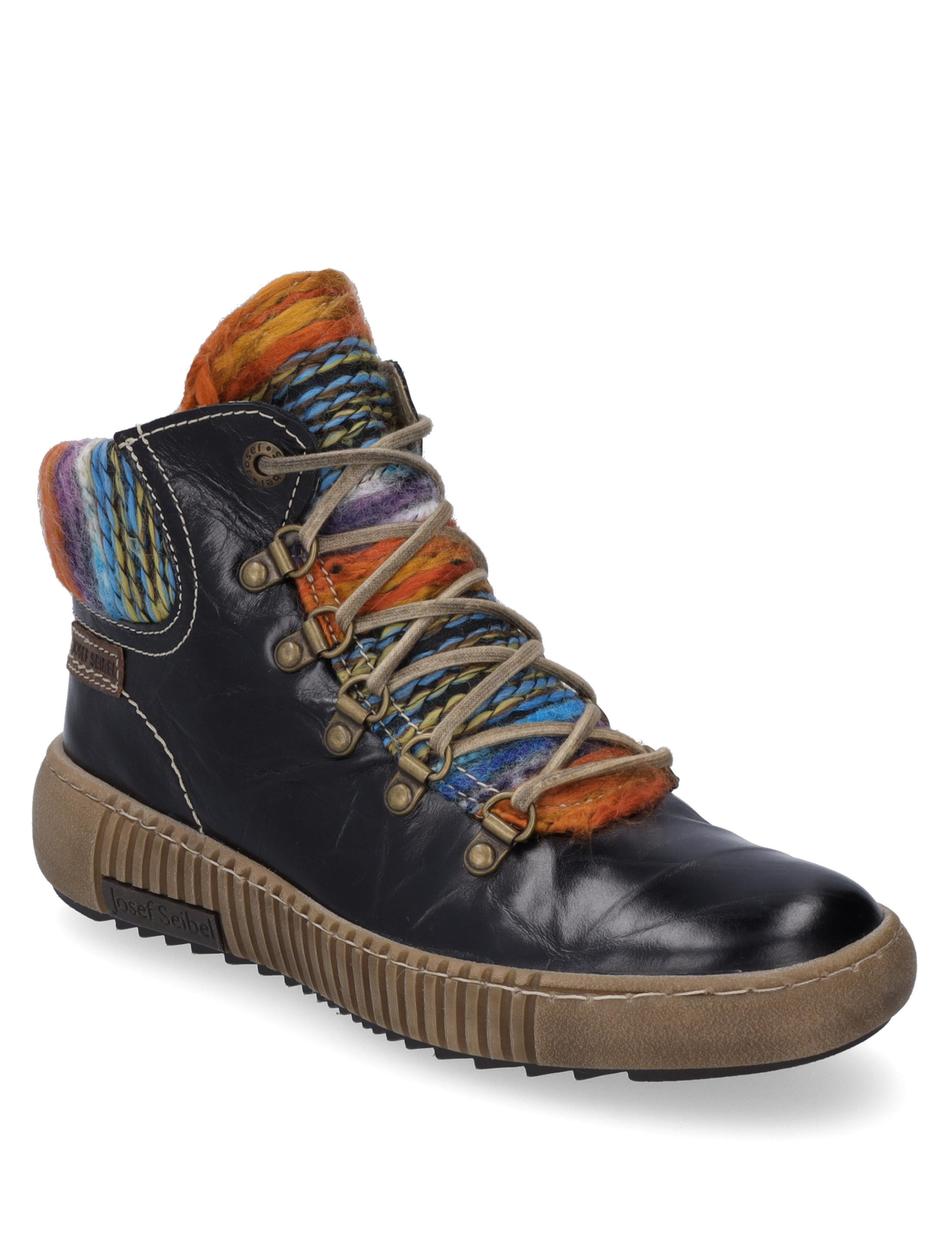 Stiefelette Maren 06, schwarz-multi