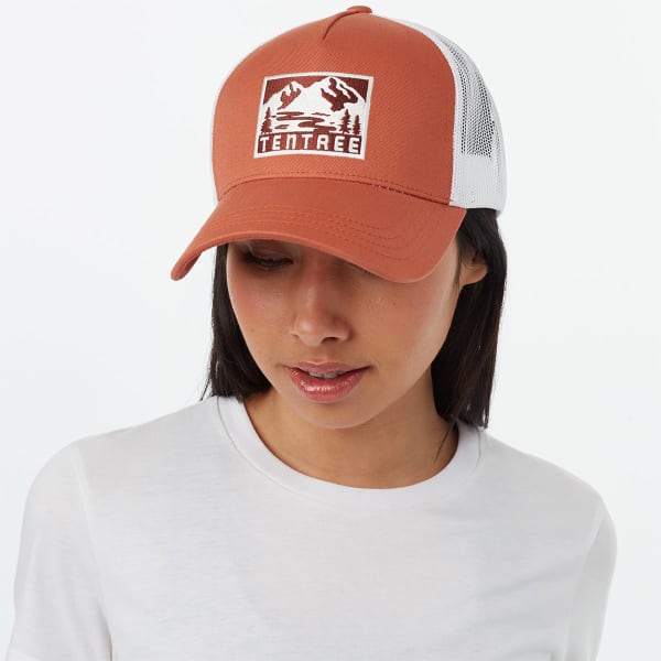 Casquette TENTREE ADVENTURE PATCH ALTITUDE HAT BAKED CLAY/CLOUD WHITE