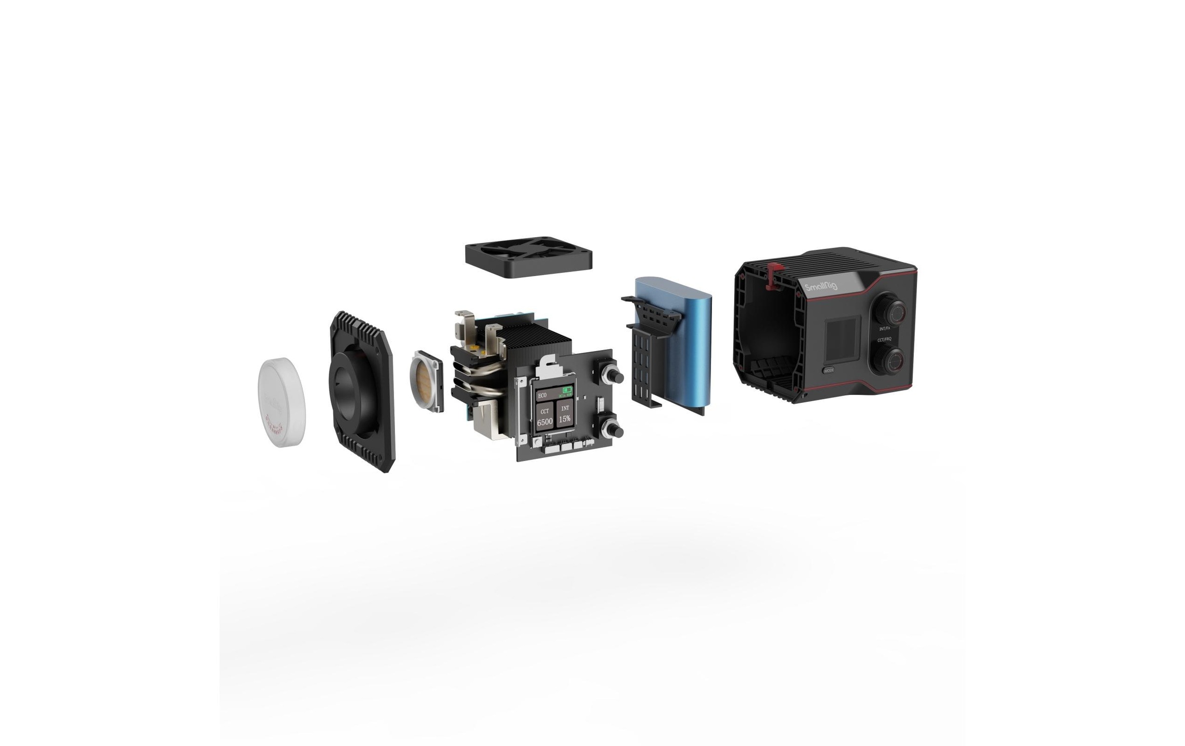 Lichtanlage »Smallrig RC 60B COB LED 4376«