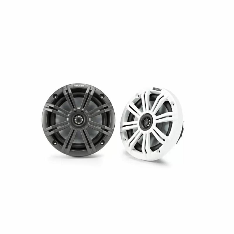 Paire Haut-Parleurs 6.5’’ Kicker Avec Grilles Blanches Et Noires