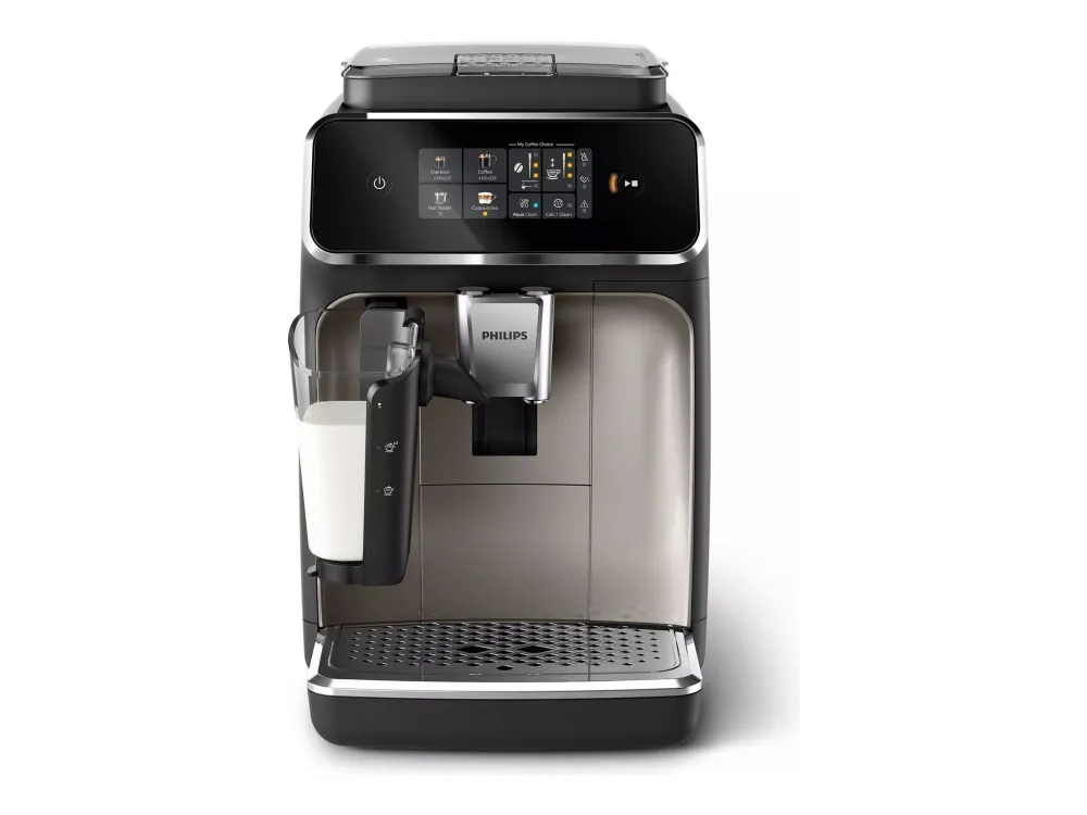 Philips Series 2300 EP2336 - Automatisk kaffemaskine med mælkeskummer - 15 bar - sort/krom