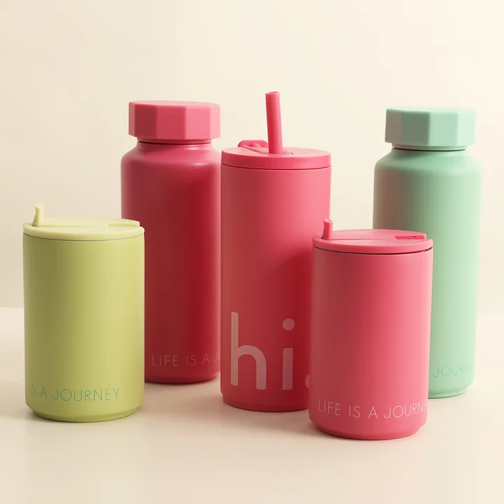 Design Letters - AJ Thermosflasche Hot & Cold 0,5 l, beige (Sonderedition)