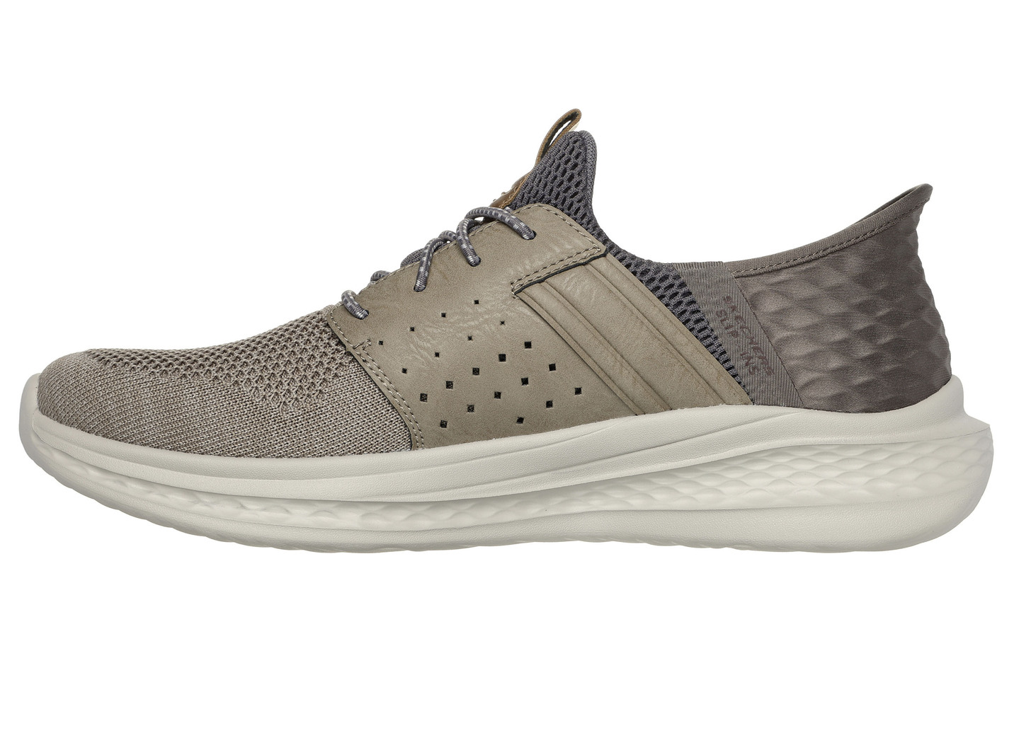 SKECHERS Slipper mit geformter Slip-Ins Fersenplatte