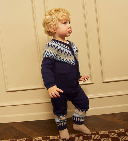 Molo Cardigan - Uld - Bay - Blåes