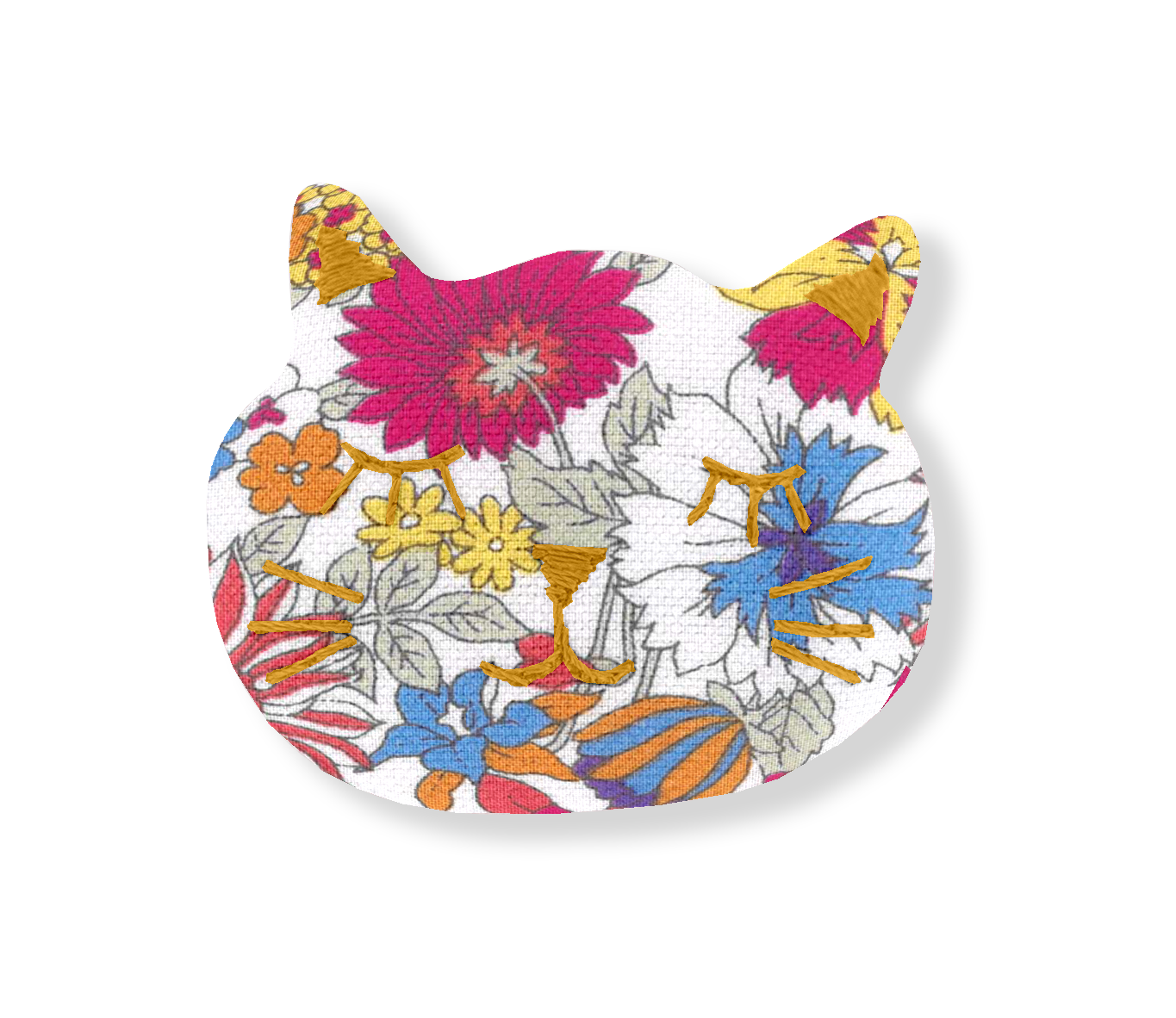 Barrette Miaou Tutti Fleuri