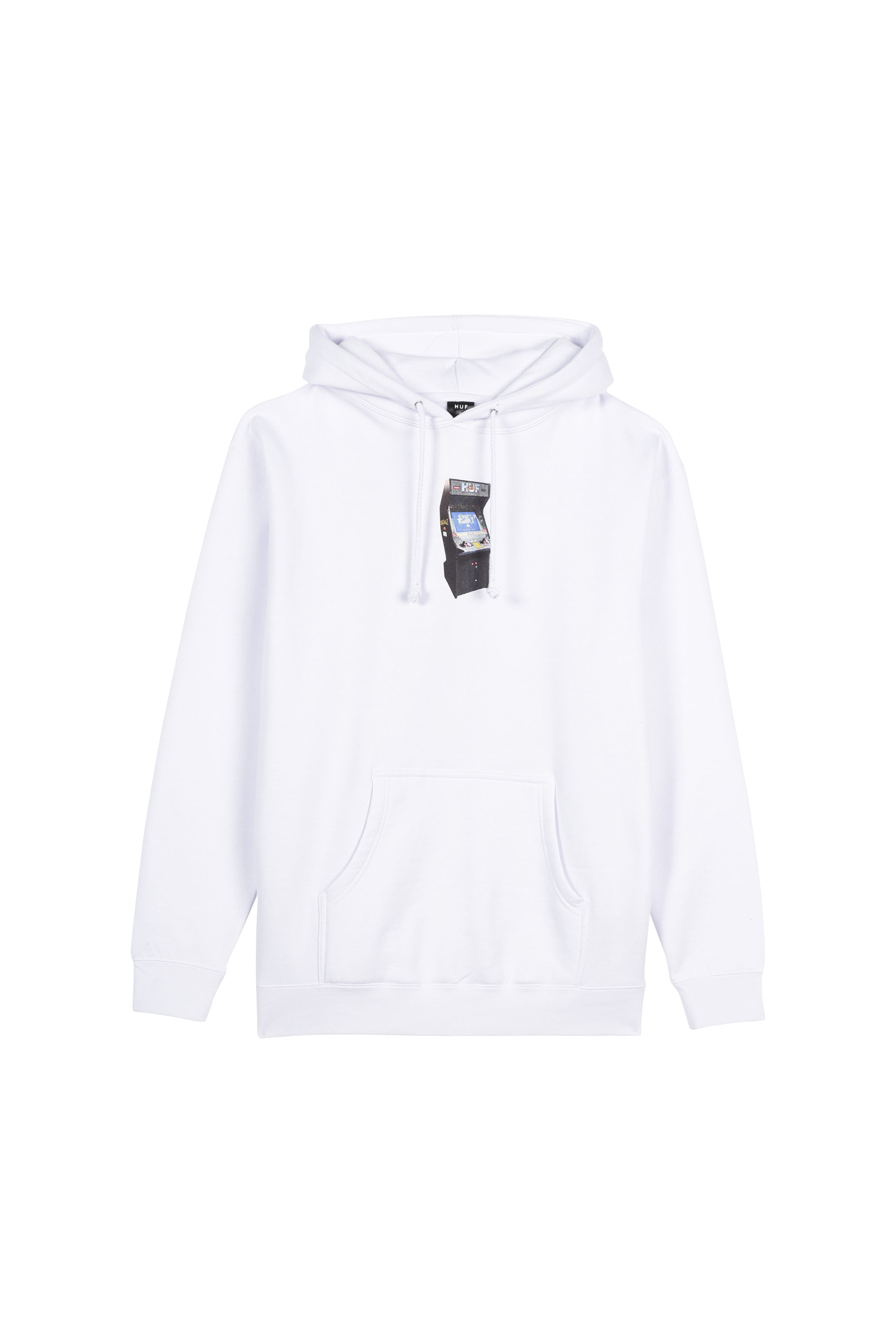 HUF Hoodie Huf x Street fighter HUF SWEAT ARCADE HOOD WHITE Blanc