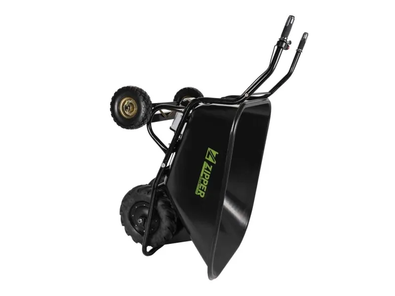 Zipper ZI-EWB300-160L, Electric garden cart, 4 hjul, Sort, 160 L, 300 kg, 1120 mm
