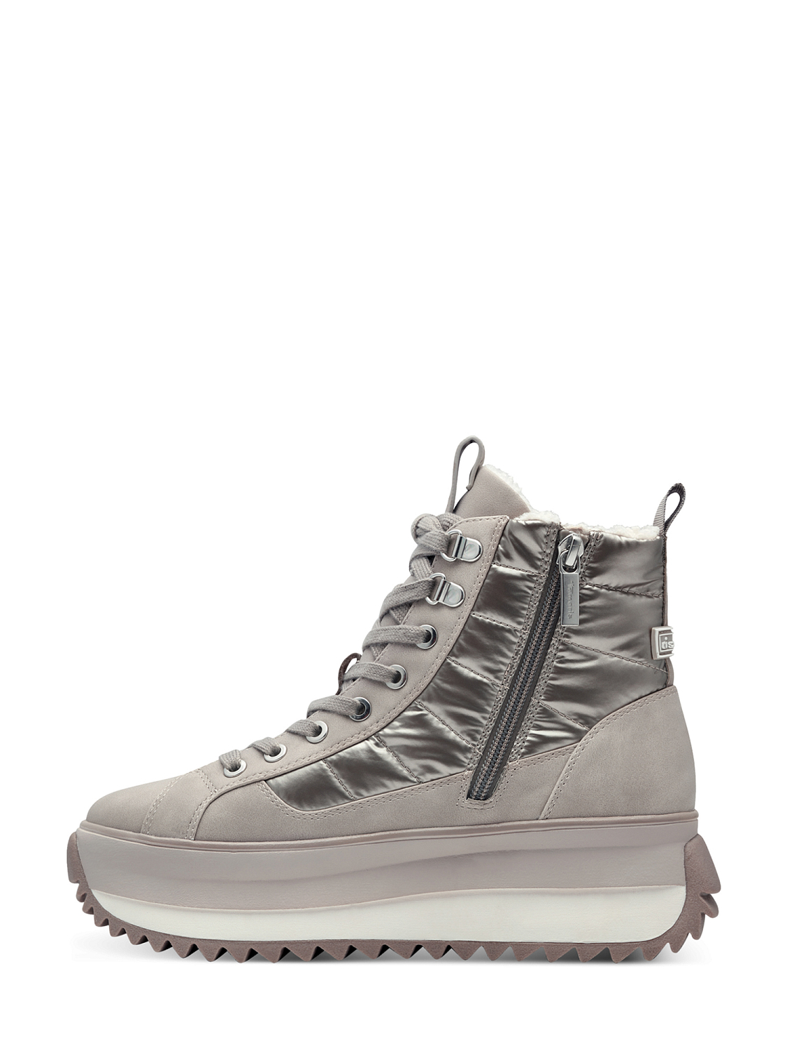 Tamaris Platform Zip Boot - varmfôret