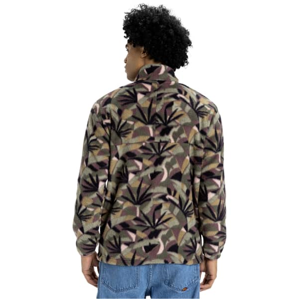 Veste polaire QUIKSILVER CLEAN COAST DESERT SAGE ABSTRACT PALM