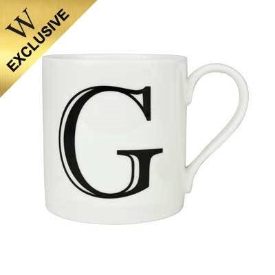 Waterstones Letter Mug G