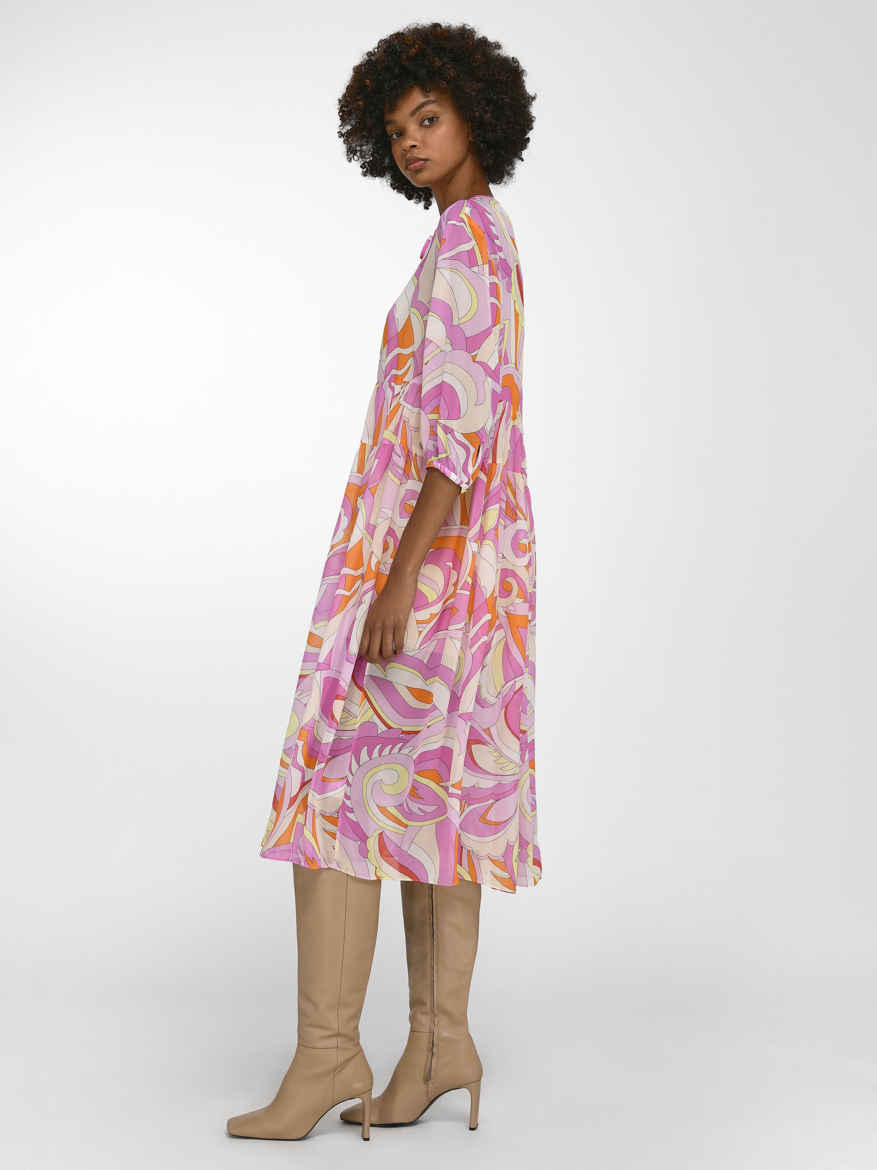 Kleid mit 3/4-Arm