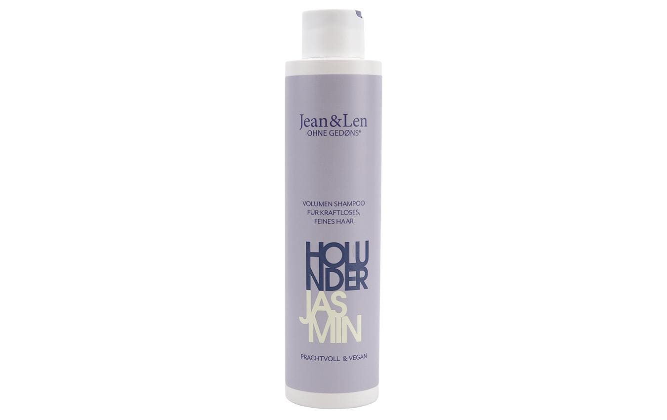 Shampoo Volumen Holunder/Jasmin 300 mlNatürliches, feuchtigkeitsspendendes und regenerierendes Haarshampoo