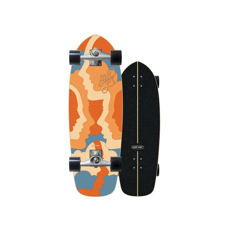 Carver Girl Swirl Silhouette - 29.5