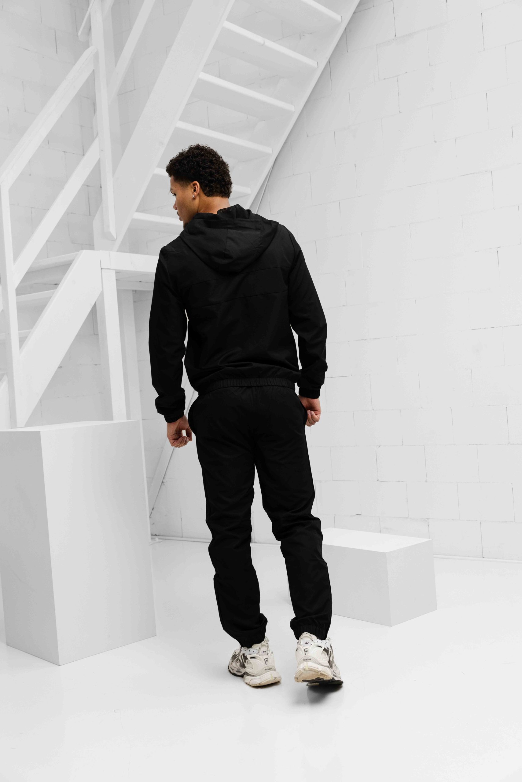 Lacoste Diamond Trainingspak Heren Zwart