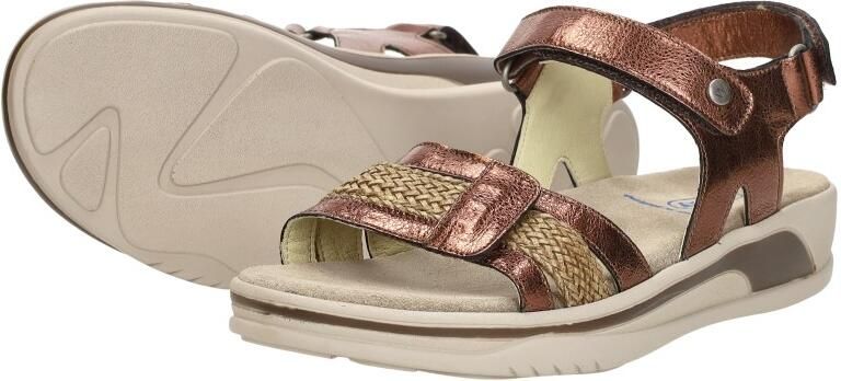 Wolky Fantom Elite Sandalen Plat Brons