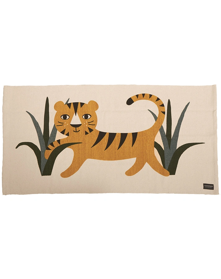 Teppich TIGER (140x70) in wollweiß