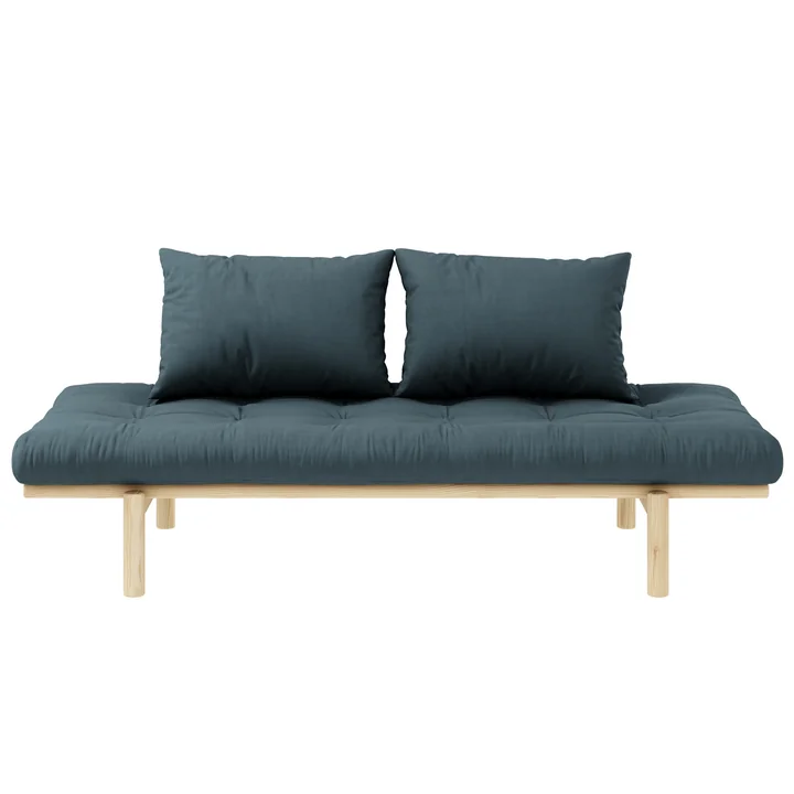 Karup Design - Pace Daybed, Kiefer natur / petrolblau