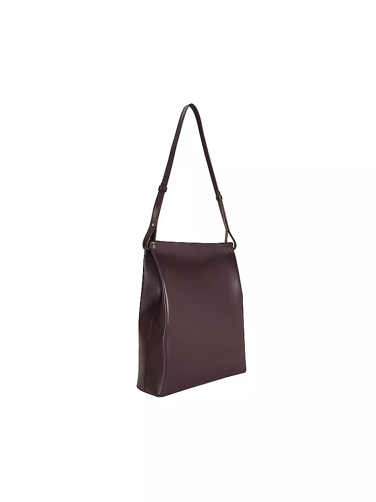 AESTHER EKME Ledertasche - Hobo SWAY TOTE dunkelrot