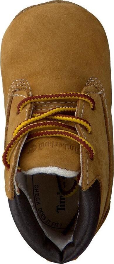 Timberland Crib Set babyschoentje van nubuck met muts giftbox