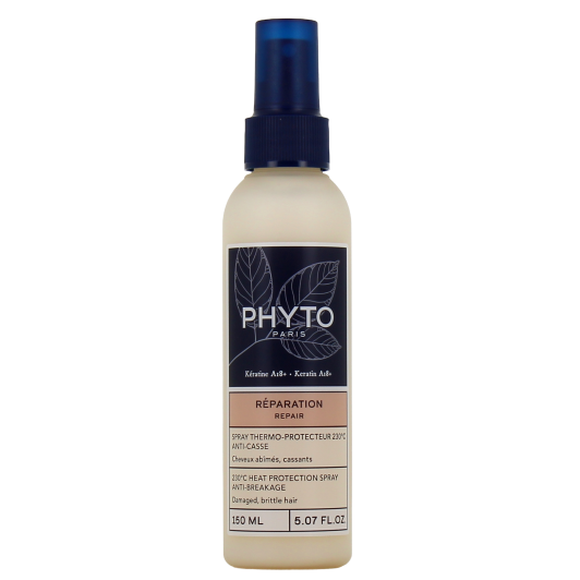 Phyto Kératine spray protecteur de chaleur anti-casse - Cheveux abimés