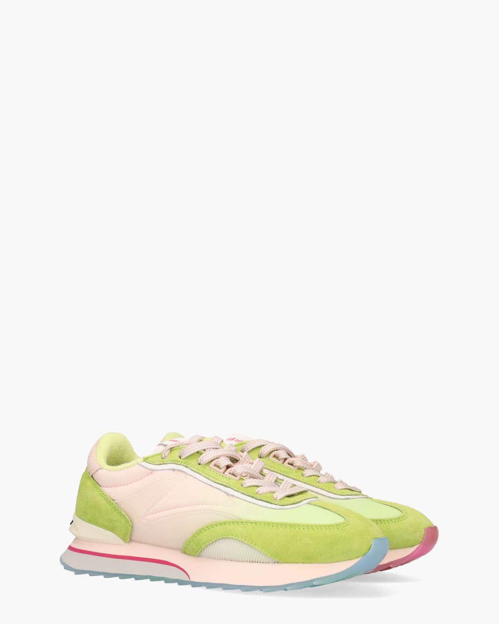 Hoff Cat Roze/Groen Damessneakers
